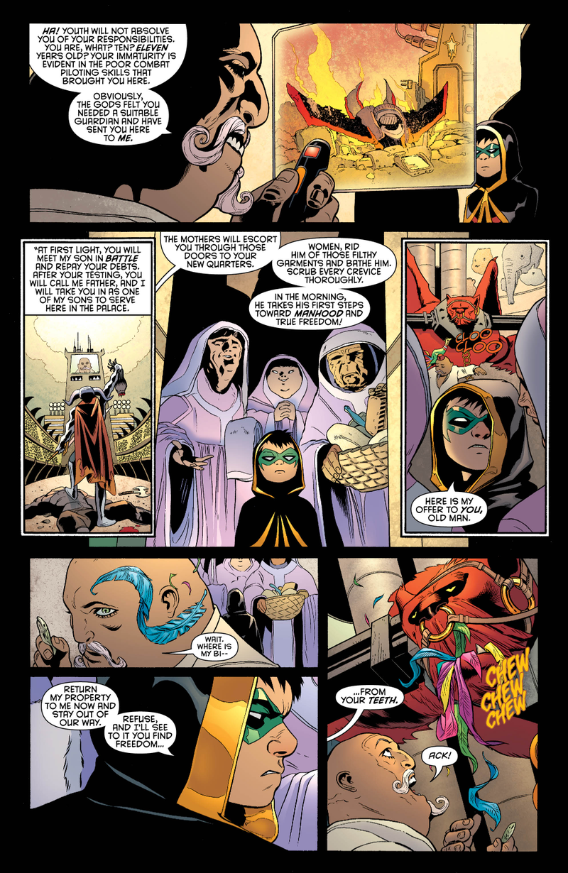 Illustration for article titled Exclusive DC preview: Damian Wayne flies solo in Robin: Son Of Batman #1